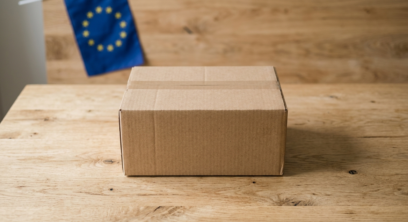 Discreet shipping box